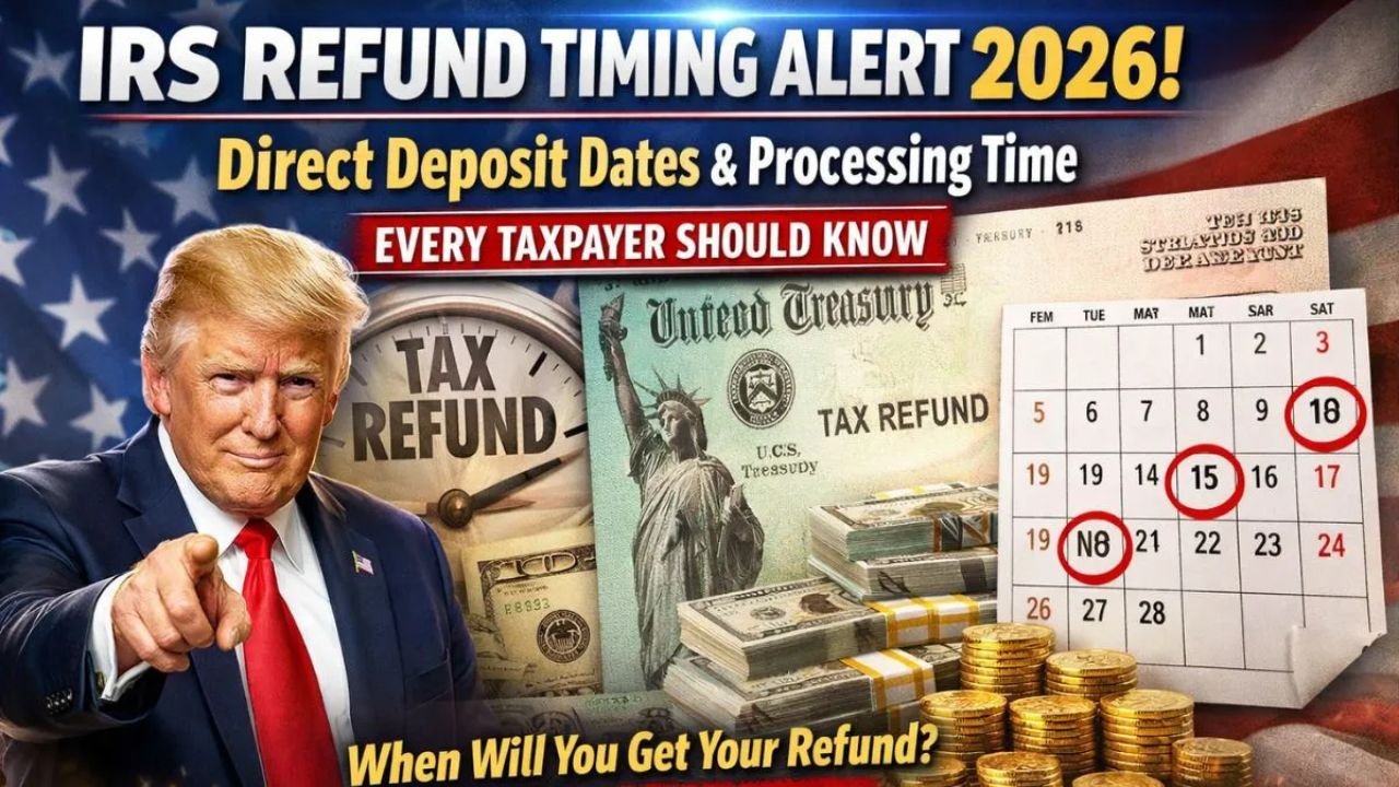 IRS Issues Refund Timing Alert for 2026: What Could Delay Your Payment and How to Track It